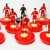 Subbuteo Andrew Table Soccer Liverpool FC 2018-19 on Classic Hasbro bases